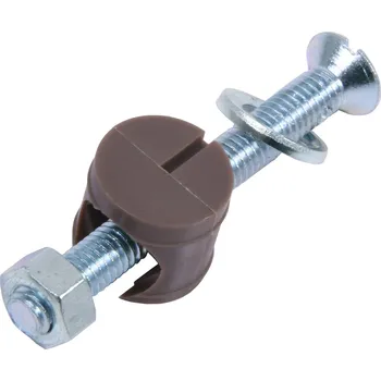 Nábytkové kování Kování spojovací X Tokoz - X/55 hnědé