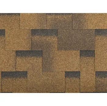 asfaltová šindel Gutta Guttatec Topglass Irregular asfaltový šindel hnědá kontrastní | cena za m2