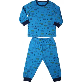 Chlapecké pyžamo Chlapecké pyžamo modré WOLF S2151 Velikost: 86