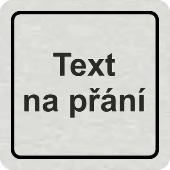 Speciální papír Piktogram - text na přání