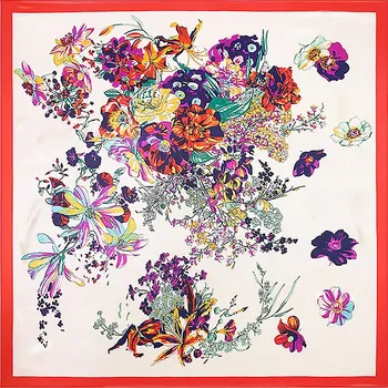 Šátek Velký šátek---Květiny 3