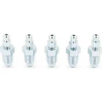 Brzda na kolo Náhradní odvzdušňovací šrouby M8 a M12 pro sadu 4017-1-WW, 5 kusů, Welzh (Welzh Werkzeug)