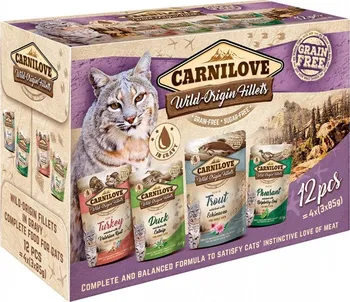Krmivo pro kočku Carnilove Cat Pouch Multipack 12 x 85 g