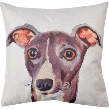 Povlak na dekorativní polštářek Povlak na polštář s motivem Psi - 43*43 cm