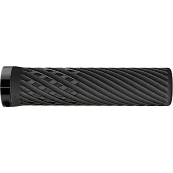 grip Herrmans Luna Lock černé (130/90 mm) (Gripy Herrmans Luna Lock130/90mm, Ø 22mm, cerná, pár)