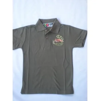 Pánská košile Myslivecká polokošile s krátkým rukávem Liška Velikost: XXXL,