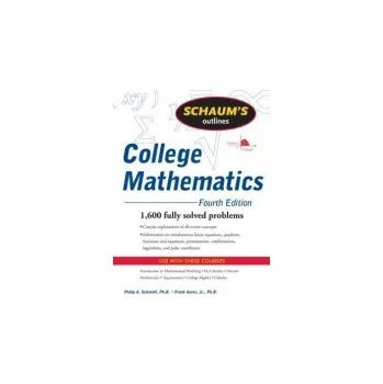Cizojazyčná kniha Schaum's Outline of College Mathematics, Fourth Edition - Schmidt, Philip a Ayres, Frank