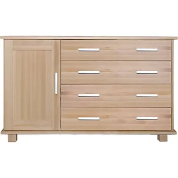 Komoda Via-nábytek Komoda buková 1D 4S Povrchová úrava: Moření odstín dub