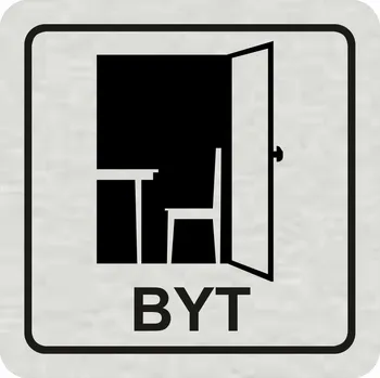 Samolepící etiketa Byt