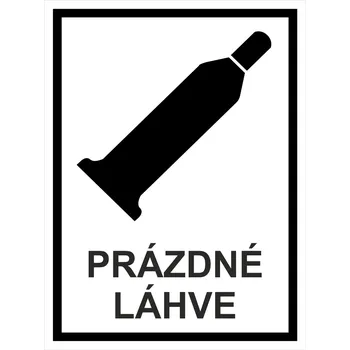 Prázdné láhve plast 0,5mm A4 (297 x 210 mm)
