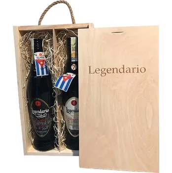 Rum Legendario 7 let + 9 let dárková kazeta 0,7 l