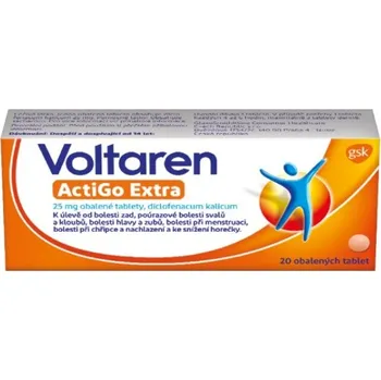 Voltaren ActiGo Extra 25 mg 20 tbl.
