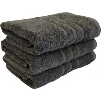 Sprchový závěs Froté osuška Klasik tm.šedá 70x140 cm tmavě šedá