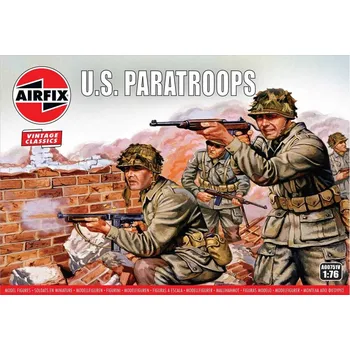 Plastikový model 1:76 U.S. Paratroops (Classic Kit VINTAGE Military)