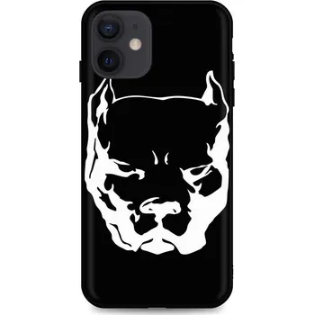 Pouzdro na mobilní telefon Kryt iPhone 12 silikon Pitbull (obal neboli pouzdro na iPhone 12)
