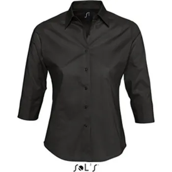 Dámská halenka Dámská halenka Sol´s s 3/4 rukávem Modrá,XL B-SO17010-BS-XL