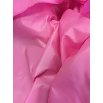 Látka šusťákovina růžová, fialová světle modrá, tmavě zelená, fuxiová, Barva Růžová, Materiál 100% Polyester