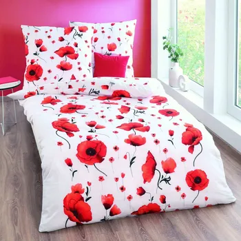 Povlečení Kaeppel | Povlečení Scarlett Poppies, 140x200, 70x90 - makosatén