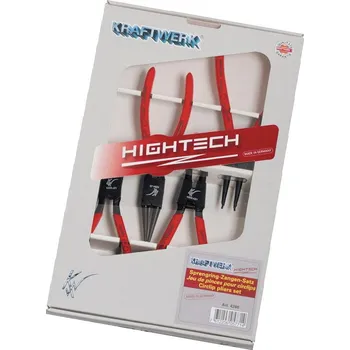 Ruční nářadí KRAFTWERKTOOLS Sada kleští segerových A2/A21/J2/J21 HIGHTECH 4ks