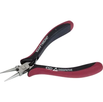 Ruční nářadí KRAFTWERKTOOLS Kleště kulaté 115mm pro elektroniku HIGHTECH