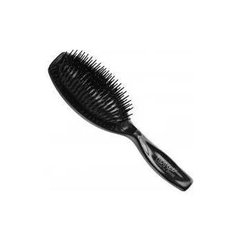 kartáč na vlasy Kartáč rozčesávací ovál černý 00309