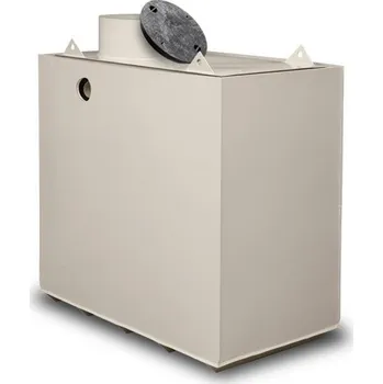 nádrž Dvouplášťová plastová jímka hranatá 4 m3 - TOP nádrže