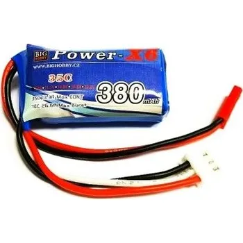 Li-pol baterie 380 mAh 3S 35C (70C) Power X6