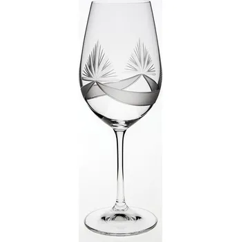 Sklenice Bohemia Crystal - broušené skleničky na víno Viola Půlměsíc (450 ml, 2 ks)