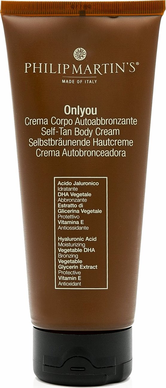 Přírodní samoopalovací tělový krém Onlyou Obsah: 200 ml