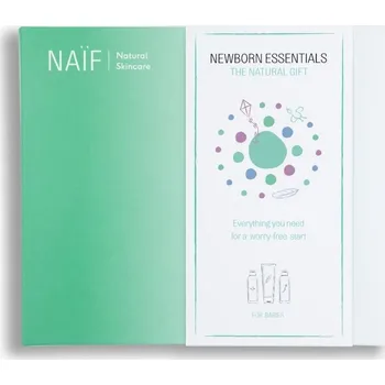 Kosmetická sada Naïf Newborn Essential set kosmetiky pro novorozence 3 ks