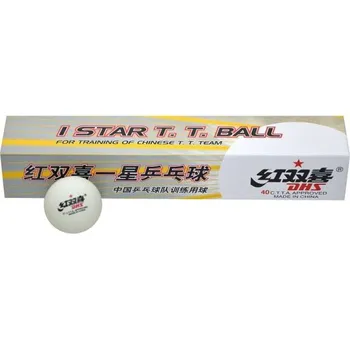 Stolní tenis Míčky na stolní tenis DHS 40 mm - 6 kusů oranžové