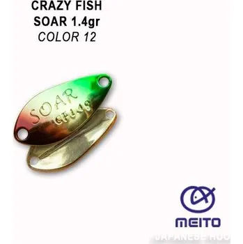 Umělá nástraha Plandavka Crazy Fish Soar 20mm 1,4g color 12