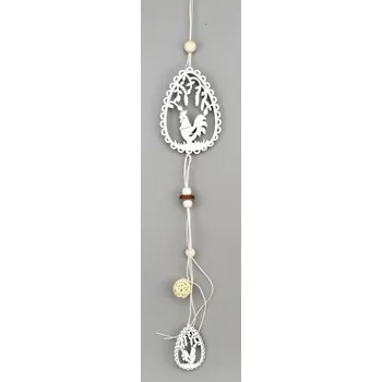 Velikonoční dekorace Vajíčko s kohotkem na zavěšení