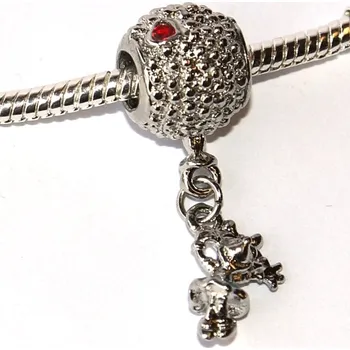 Přívěsek Korálek Fashion Jewerly - Přívěsek Veselá žabička, Žabka, Zvířata, Příroda, Radost, Little Frog 3080