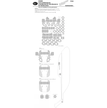 Plastikový model New Ware 1/48 Mask CH-53 GS/G ADVANCED (REV)