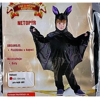 Karnevalový kostým Šaty Netopýr 92-104cm