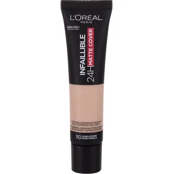 Přípravek na tvář L'Oréal Infaillible 24H Matte Cover dlouhotrvající a zmatňující make-up 30 ml