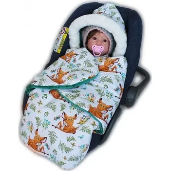 Fusak Zavinovací fusak s kožešinkou Velvet, Skřítek, délka 85 cm - koloušek