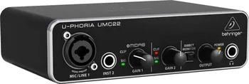 Zvuková karta Behringer U-Phoria UMC22