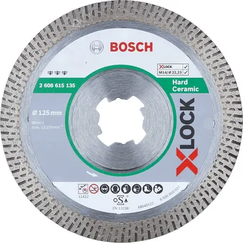 Řezný kotouč BOSCH Best for Hard Ceramic 125 x 22,23 x 1,6/10 mm