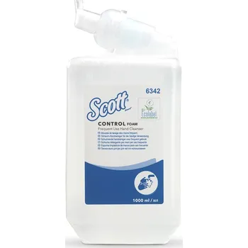 Mýdlo Neparfemované pěnové mýdlo v jednorázových 1 litrových lahví, vhodné pro každodenní použití.