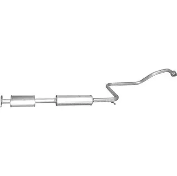 Střední díl výfuku Výfuk POLMO - střední tlumič - díl výfuku NISSAN Primera 1.6i -16V, NISSAN Primera 1.8i -16V (PR 15.372 [288-577])