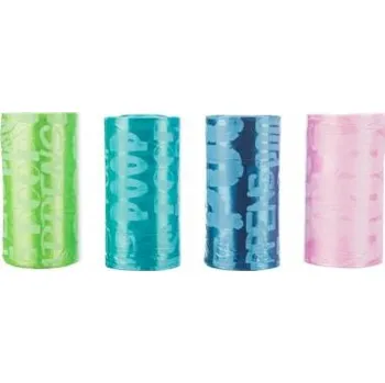 sáček na exkrement Trixie Náhradní barevné sáčky na trus 8 rolí á 20 ks