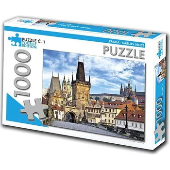 Puzzle Tourist edition Puzzle Praha Karlův most 1000 dílků 1