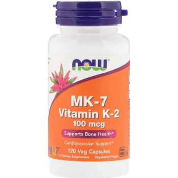 Now Foods MK-7 Vitamín K2 100 mcg 120 cps.