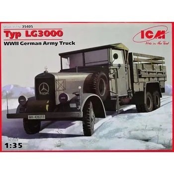 Plastikový model 1:35 Typ LG3000 German Army Truck