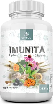 Přírodní produkt Allnature Imunita bylinný extrakt 60 cps.