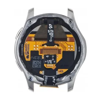 Náhradní díl pro mobilní telefon Samsung originální LCD a dotyková vrstva pro Galaxy Watch 42mm stříbrná