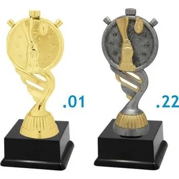 Figurka běh Barva: Zlatá, Výška: 16 cm