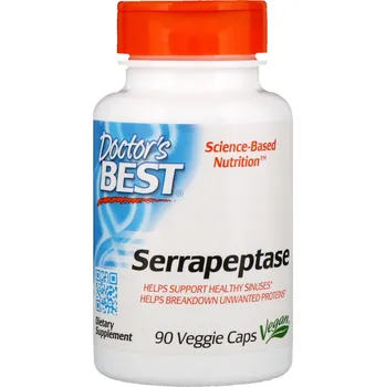Přírodní produkt Recenze Doctor's Best Serrapeptáza